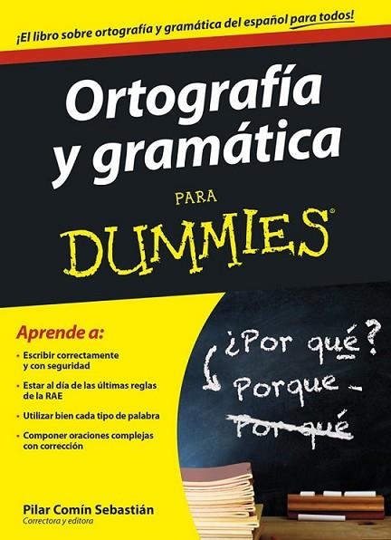 ORTOGRAFIA Y GRAMATICA PARA DUMMIES | 9788432901348 | COMÍN