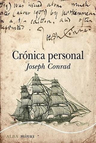 CRÓNICA PERSONAL | 9788490652046 | CONRAD, JOSEPH