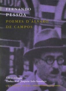 POEMES D'ALVARO DE CAMPOS | 9788477273561 | PESSOA, FERNANDO