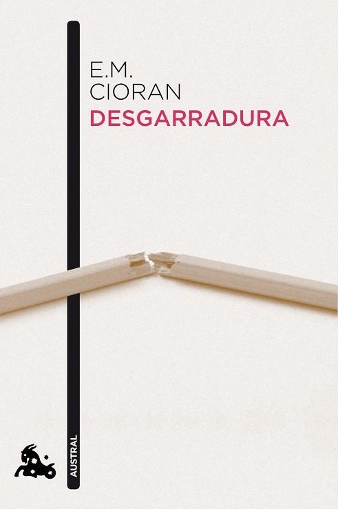 DESGARRADURA | 9788483834978 | CIORAN