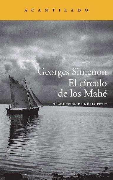 CIRCULO DE LOS MAHÉ, EL | 9788416011186 | SIMENON, GEORGES