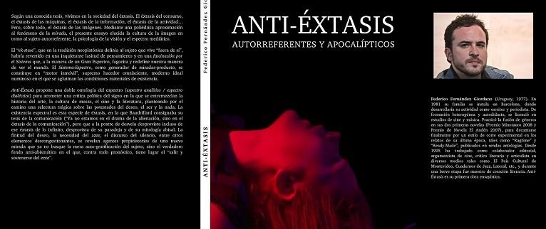 ANTI-ÉXTASIS. AUTRORREFERENTES Y APOCALÍPTICOS | 9788494359354 | FERNÁNDEZ GIORDANO, FEDERICO