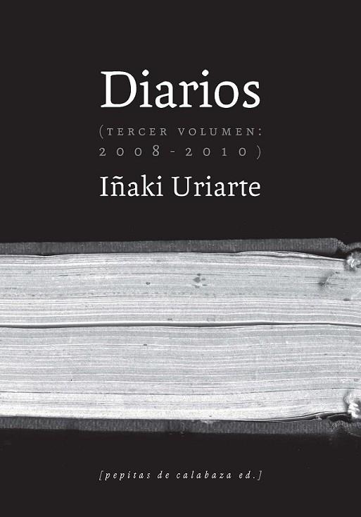 DIARIOS (2008-2010) | 9788415862345 | URIARTE CANTOLLA, IÑAKI