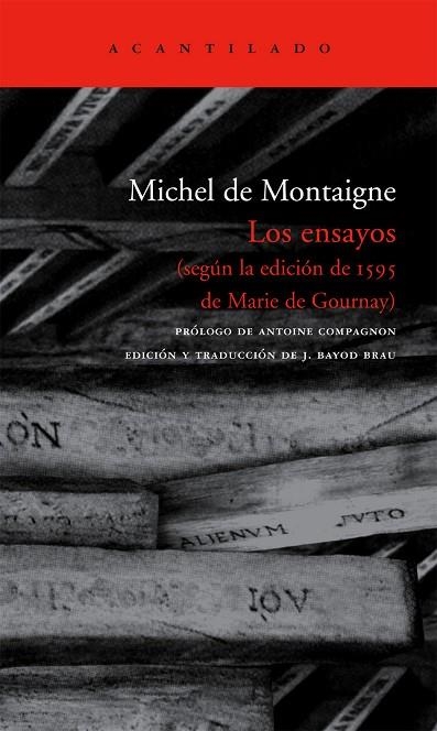 LOS ENSAYOS | 9788496834170 | MONTAIGNE, MICHEL DE 