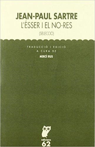 ESSER I EL NO-RES | 9788429745474 | SARTRE, JEAN-PAUL