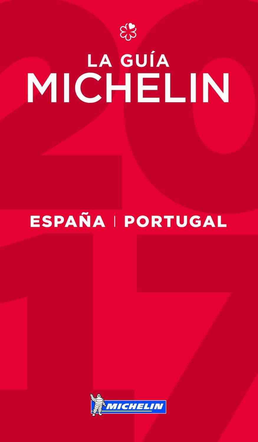 GUÍA MICHELIN ESPAÑA PORTUGAL 2017 | 9782067214699 | MICHELIN