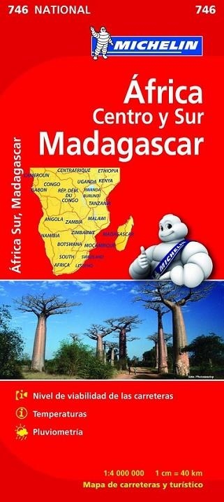 MAPA AFRICA CENTRO-SUR MADAGASCAR | 9782067172531 | VARIOS AUTORES