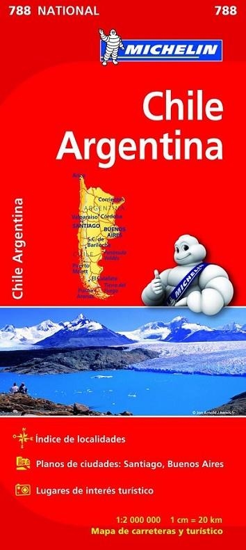 MAPA -CHILE - ARGENTINA | 9782067185630 | VARIOS AUTORES