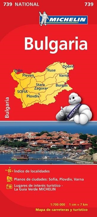 MAPA BULGARIA | 9782067174054 | VARIOS AUTORES