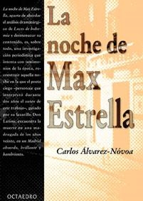 NOCHE DE MAX ESTRELLA | 9788480634427 | ALVAREZ-NOVOA,C.