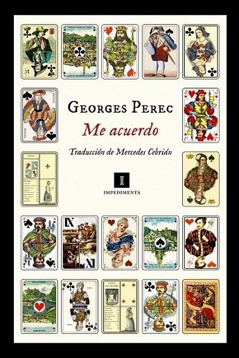 ME ACUERDO | 9788416542741 | PEREC, GEORGES