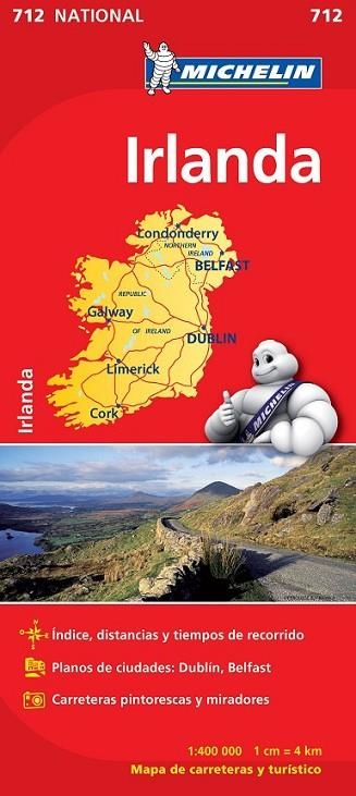 IRLANDA | 9782067170230 | MAPA