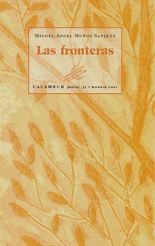 LAS FRONTERAS | 9788488015778 | SANJUAN