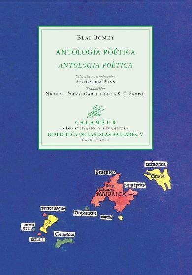 ANTOLOGIA POETICA | 9788496049475 | BONET