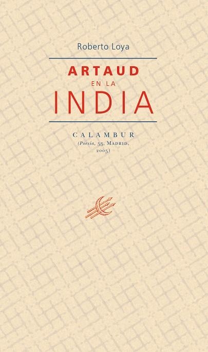 ARTAUD EN LA INDIA | 9788496049710 | ROBERTO LOYA