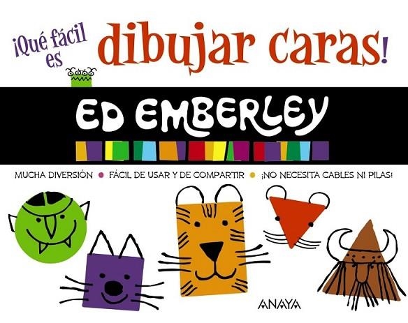 QUÉ FÁCIL ES DIBUJAR CARAS! | 9788469833834 | EMBERLEY, ED