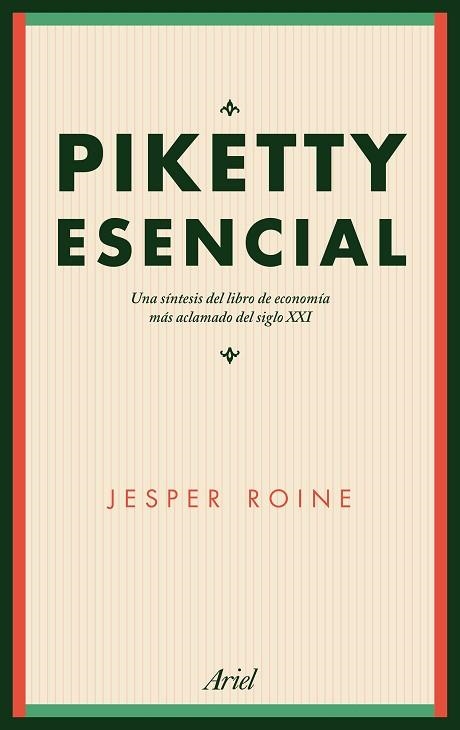 PIKETTY ESENCIAL | 9788434425620 | ROINE, JESPER 