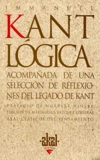  LÓGICA | 9788446011125 | KANT, IMMANUEL