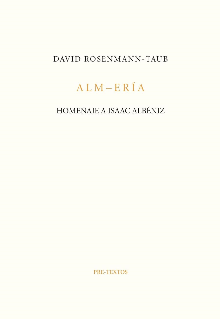 ALM-ERÍA | 9788416906376 | ROSENMANN-TAUB, DAVID