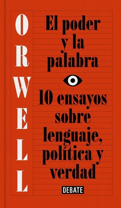 EL PODER Y LA PALABRA | 9788499927817 | ORWELL, GEORGE