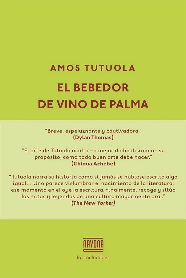 EL BEBEDOR DE VINO DE PALMA | 9788416259434 | TUTUOLA, AMOS