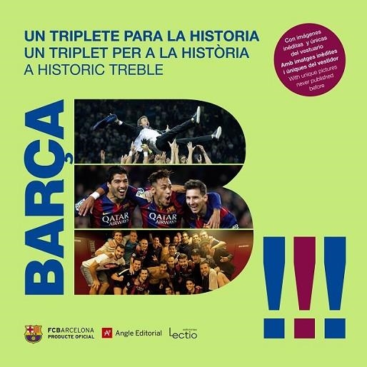 BARÇA. UN TRIPLETE PARA LA HISTORIA | 9788416012589 | PALLàS MARTí, JOAN JOSEP