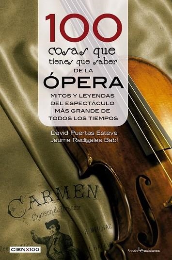 100 COSAS QUE TIENES QUE SABER DE LA ÓPERA | 9788416012633 | VVAA