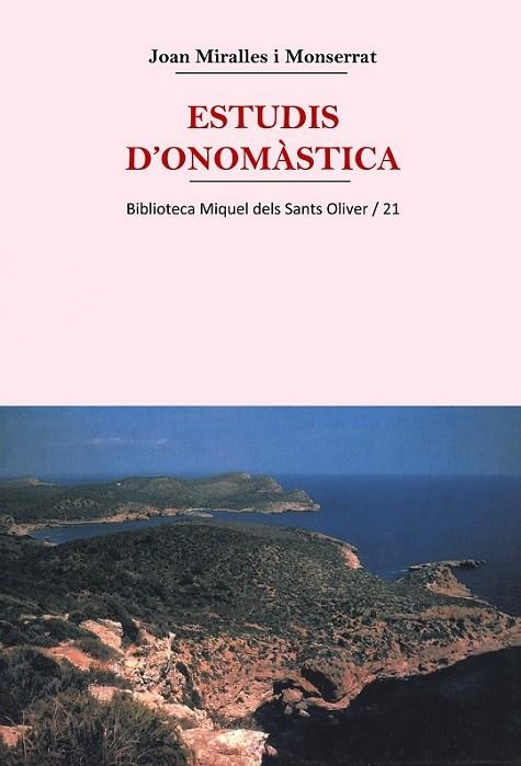 ESTUDIS D'ONOMASTICA | 9788484155263 | MONTSERRAT