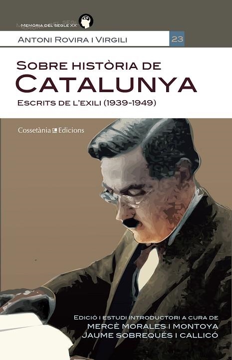 SOBRE HISTORIA DE CATALUNYA | 9788490340035 | ROVIRA