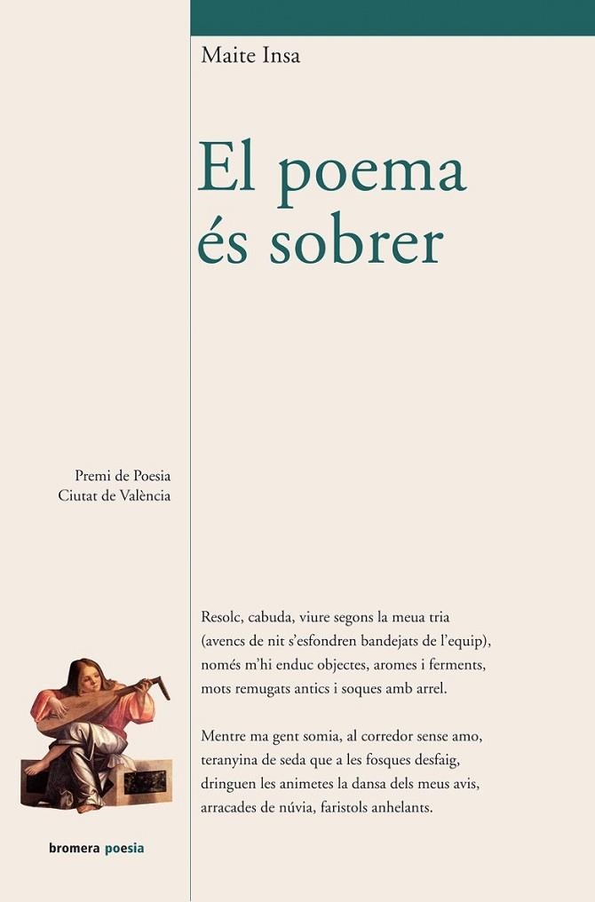 EL POEMA ES SOBRER | 9788498241808 | INSA