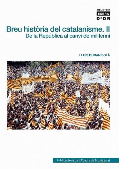 BREU HISTORIA DEL CATALANISME II | 9788498833829 | SOLA