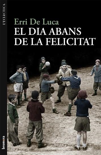 EL DIA ABANS DE LA FELICITAT | 9788498249040 | DE LUCA, ERRI