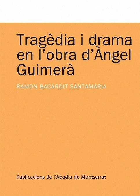 TRAGEDIA I DRAMA EN L'OBRA D'ANG | 9788498830804 | SANTAMARIA