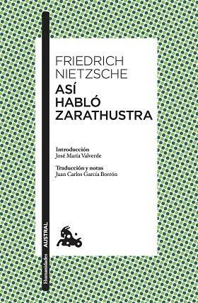 ASí HABLó ZARATHUSTRA | 9788408176534 | NIETZSCHE, FRIEDRICH