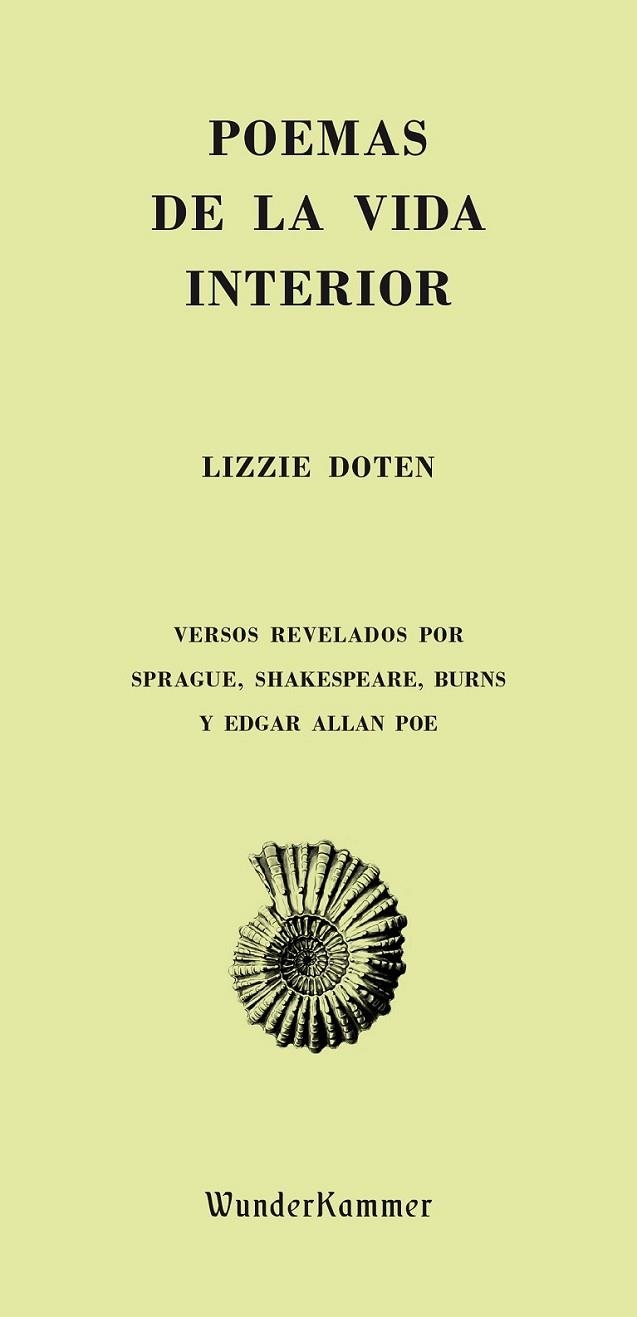 POEMAS DE LA VIDA INTERIOR | 9788494587955 | DOTEN LIZZIE