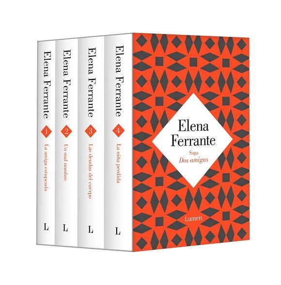 SAGA DOS AMIGAS - ESTUCHE | 9788426444066 | FERRANTE, ELENA