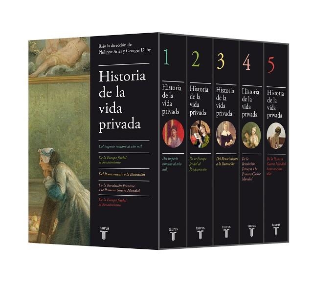 HISTORIA DE LA VIDA PRIVADA (ESTUCHE) | 9788430699483 | AIRÈS, PHILIPPE/DUBY, GEORGES