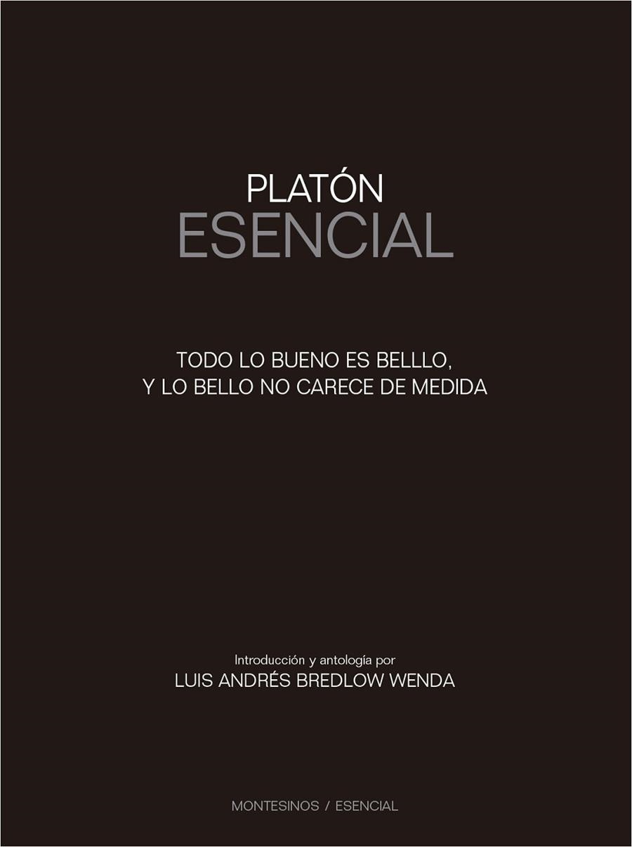 PLATÓN ESENCIAL | 9788416995387 | PLATÓ