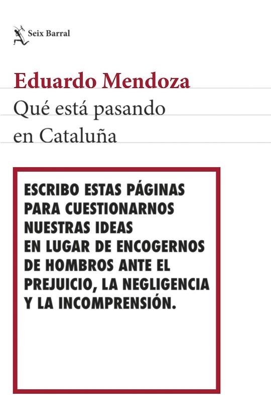 QUé ESTá PASANDO EN CATALUñA | 9788432233494 | MENDOZA, EDUARDO