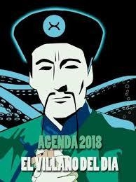 AGENDA 2018 EL VILLANO DEL DÍA | 9788494769320