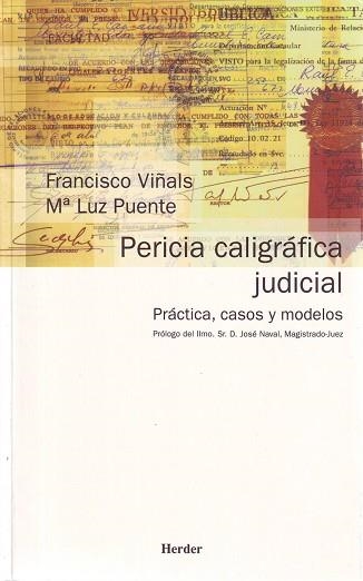 PERICIA CALIGRAFICA JUDICIAL | 9788425421792 | VIÑALS,F.