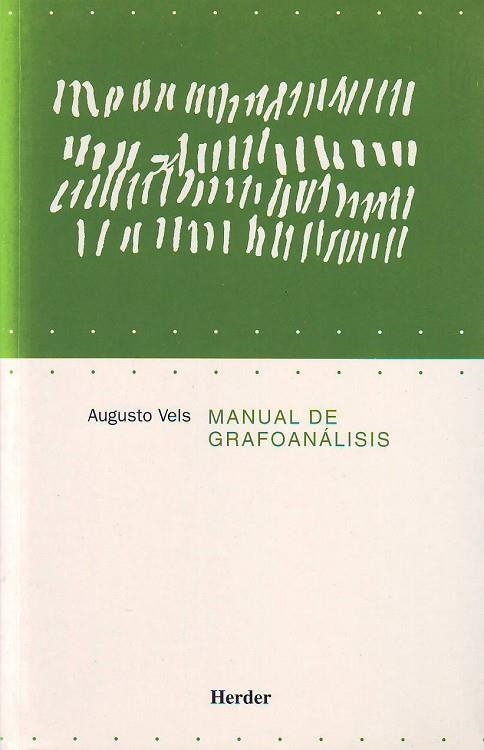 MANUAL DE GRAFOANALISIS (NUEVA E | 9788425421938 | VELS