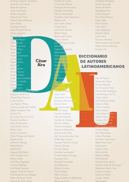 DICCIONARIO DE AUTORES LATINOAMERICANOS | 9788417348038 | AIRA,CESAR