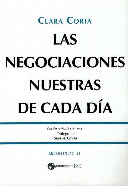 LAS NEGOCIACIONES NUESTRAS DE CADA DÍA | 9788494552212 | CORIA, CLARA