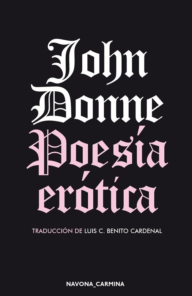 POESÍA ERÓTICA | 9788417181376 | DONNE, JOHN