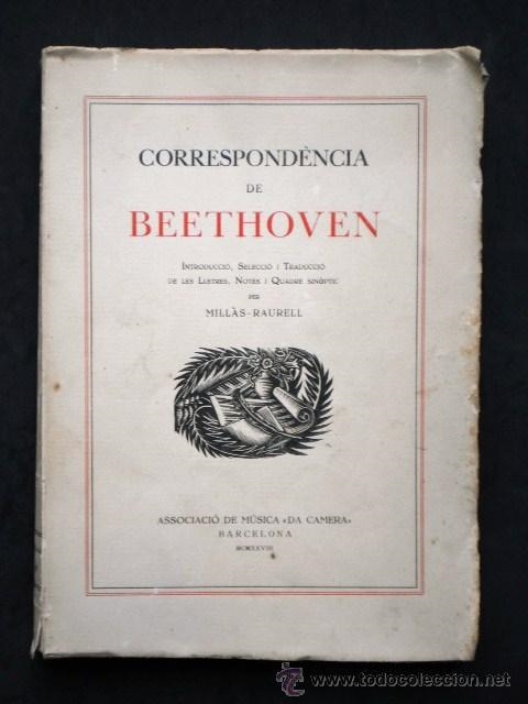 CORRESPONDENCIA DE BEETHOVEN | 9999900001860 | MILLÁS