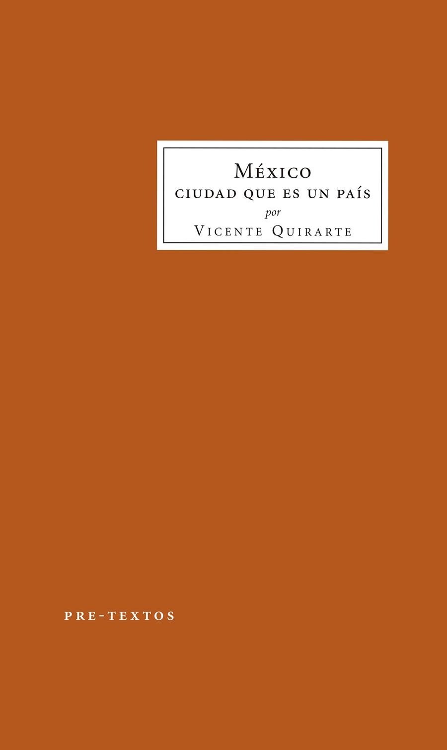 MÉXICO | 9788417143343 | QUIRARTE, VICENTE