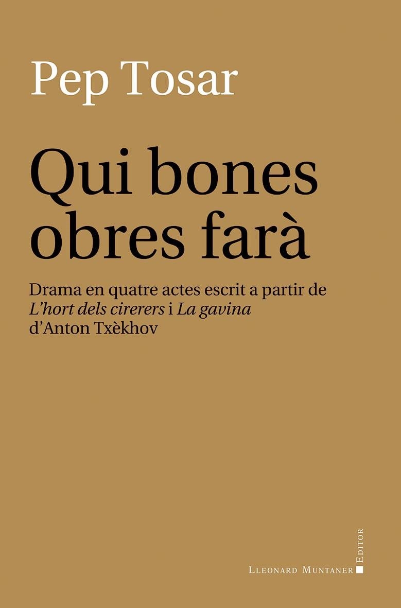 QUI BONES OBRES FARÀ | 9788417153496 | PEP TOSAR