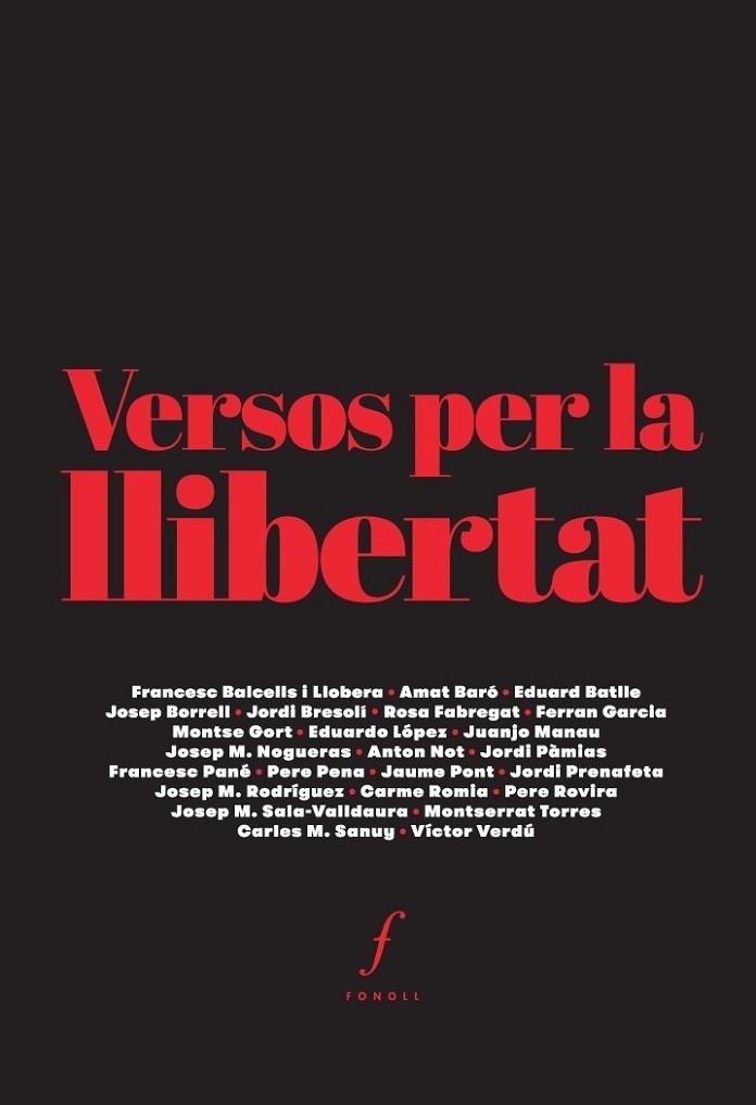 VERSOS PER LA LLIBERTAT | 9788494736698 | VARIOS AUTORES