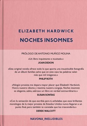 NOCHES INSOMNES | 9788417181284 | HARDWICK, ELIZABETH